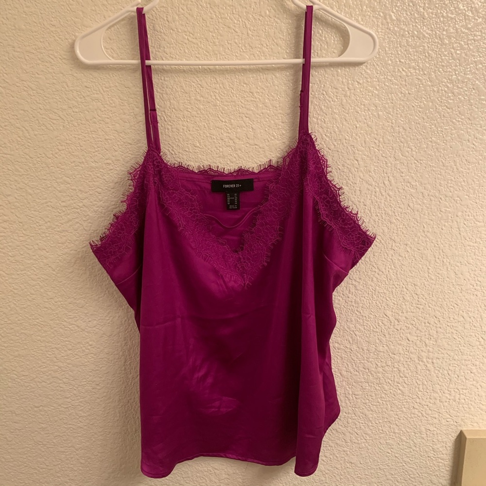 Silk cami top